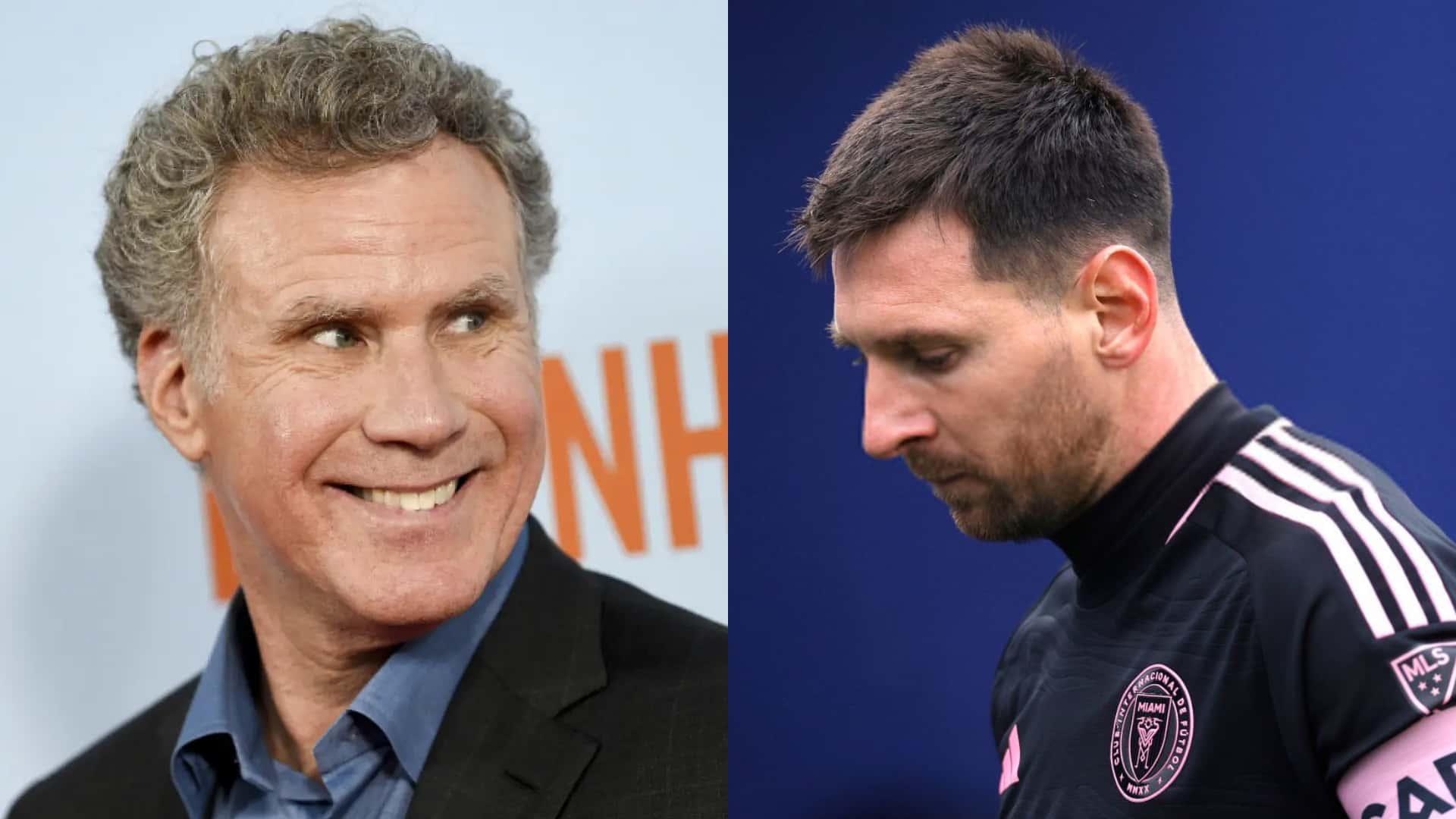 Will Ferrell chicaneó a Messi a poco del inicio de la MLS