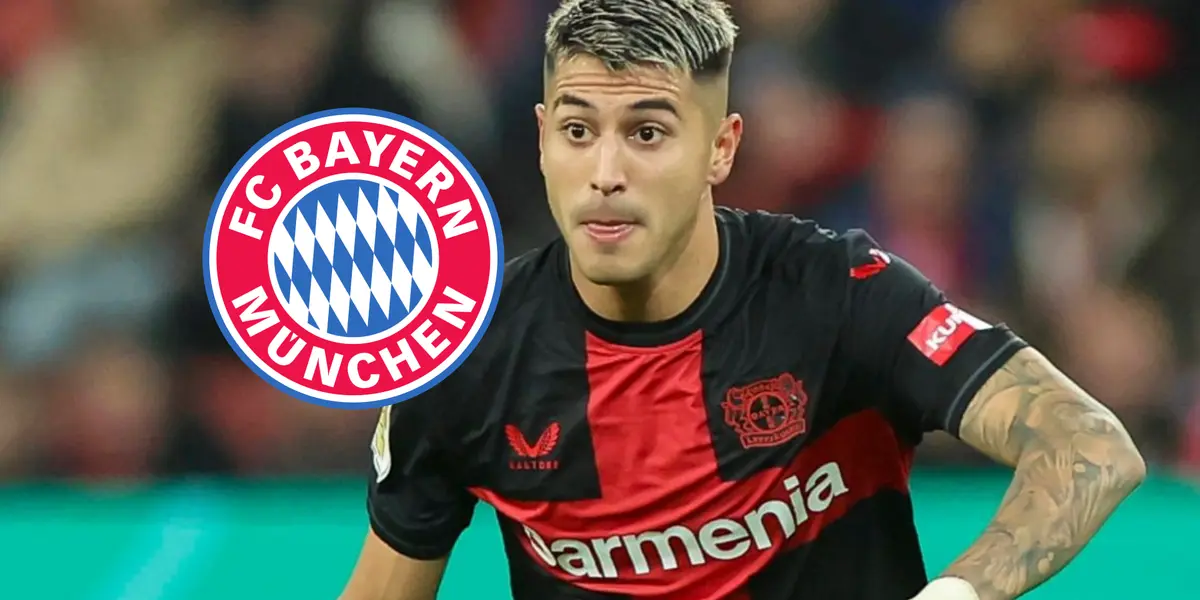 La pésima noticia de Exequiel Palacios a horas del partido con Bayern Múnich