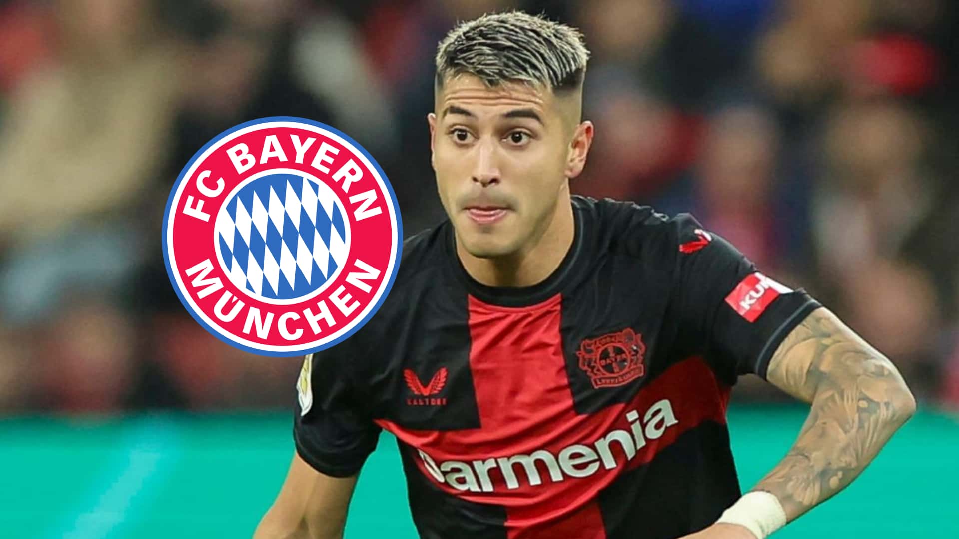 Xabi Alonso dio una mala noticia sobre Exequiel Palacios
