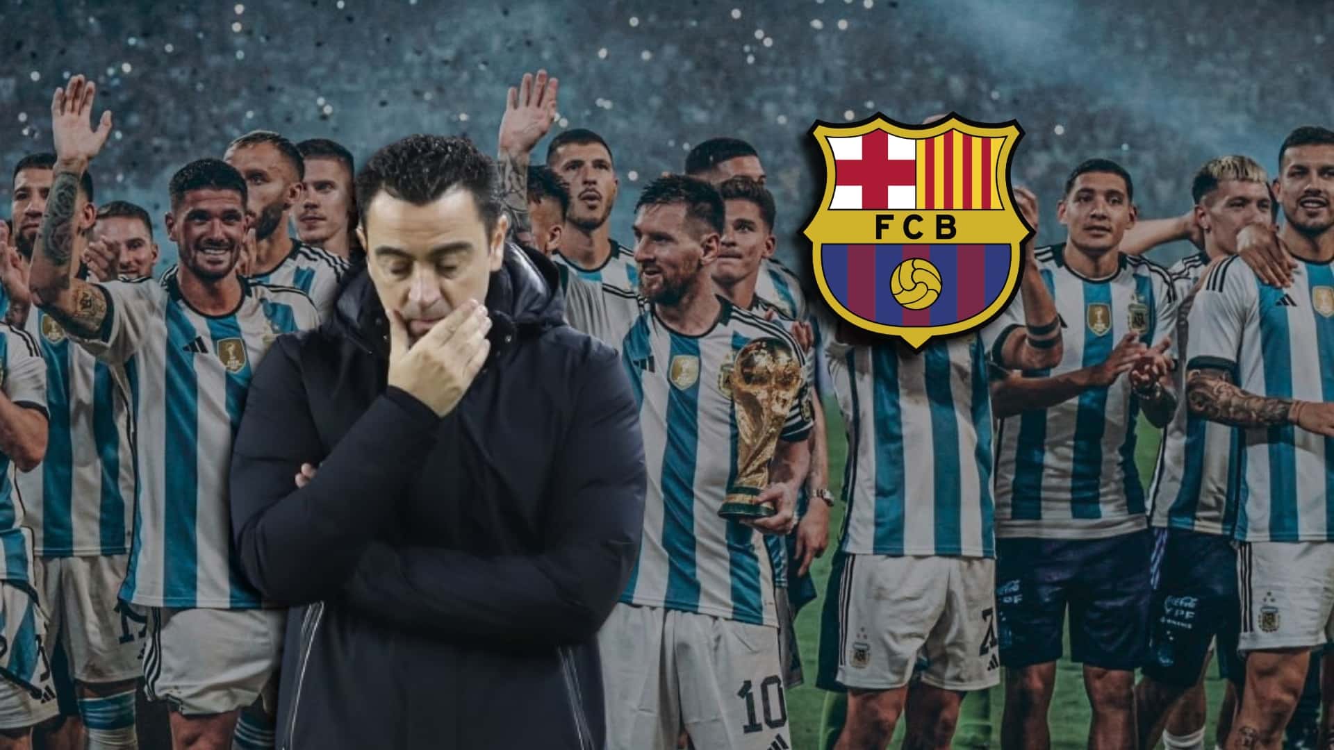Xavi Hernández, entrenador del FC Barcelona.