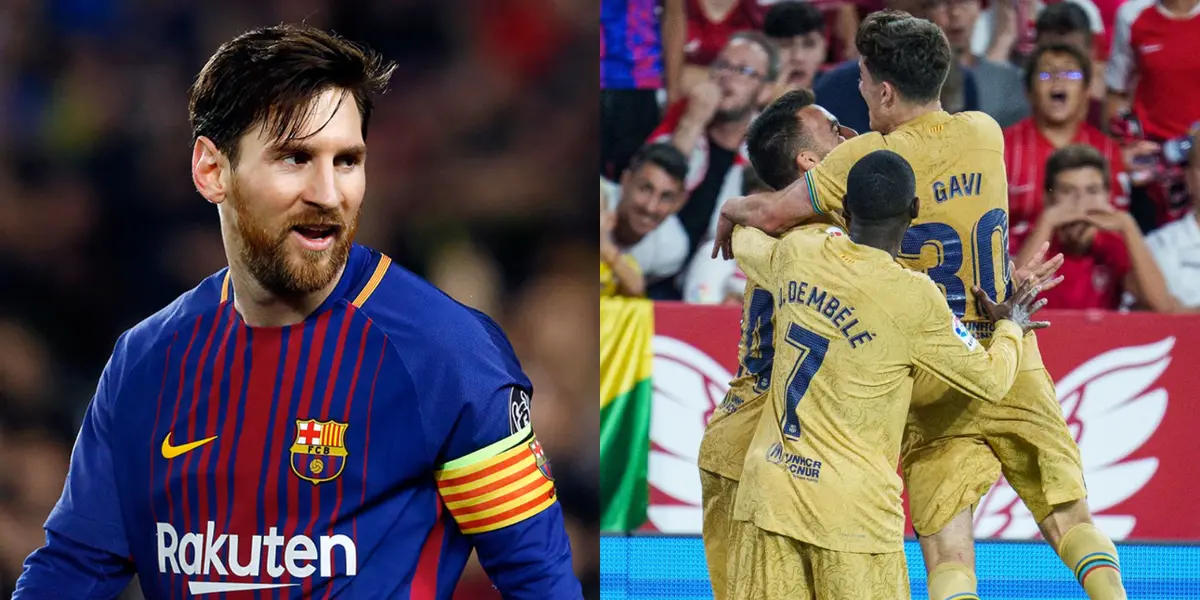 Xavi Hernández trabaja con la nueva joya de la Masía, quien ya fue comparado con el delantero del PSG