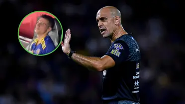 Zenón se retiró llorando del partido (Foto Baires / Edición).