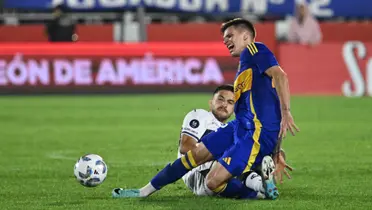 Zenón sufrió una dura entrada de Garayalde (Foto Baires).