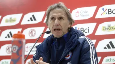 Ricardo Gareca en conferencia de prensa