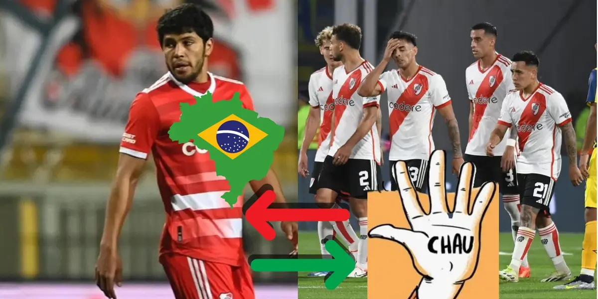 Robert R Rojas Sacude a River, el defensor central que podría irse a Brasil al igual ...
